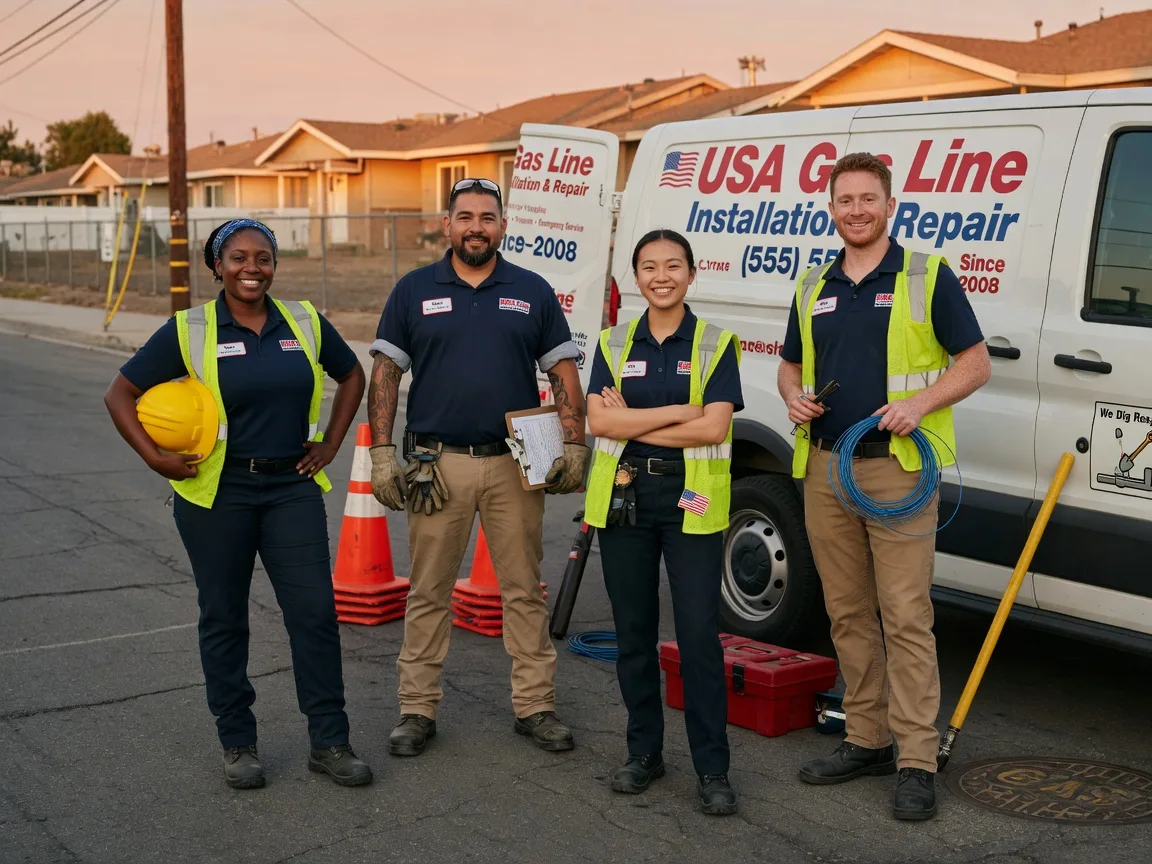 Gas Line Installation company in Brooks, MN